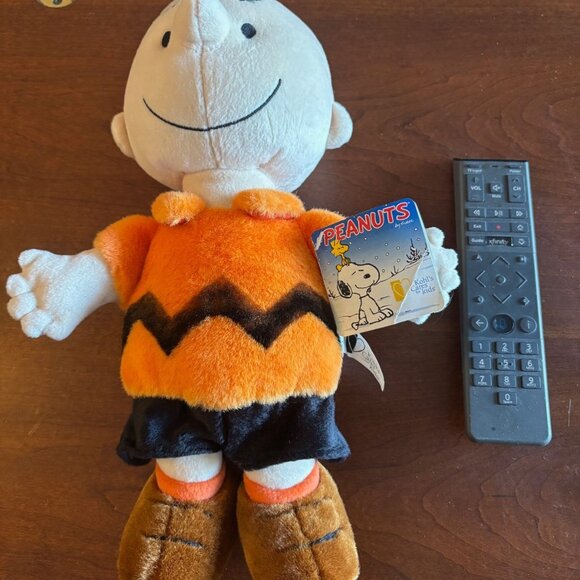 Kohl’s Cares For Kids Peanuts Charlie Brown 13” Plush Toy with Tag - Picture 2 of 4